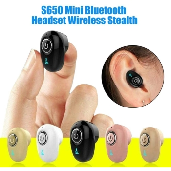 1 szt. S650 przenośna mini bezprzewodowa słuchawka Bluetooth 4.1